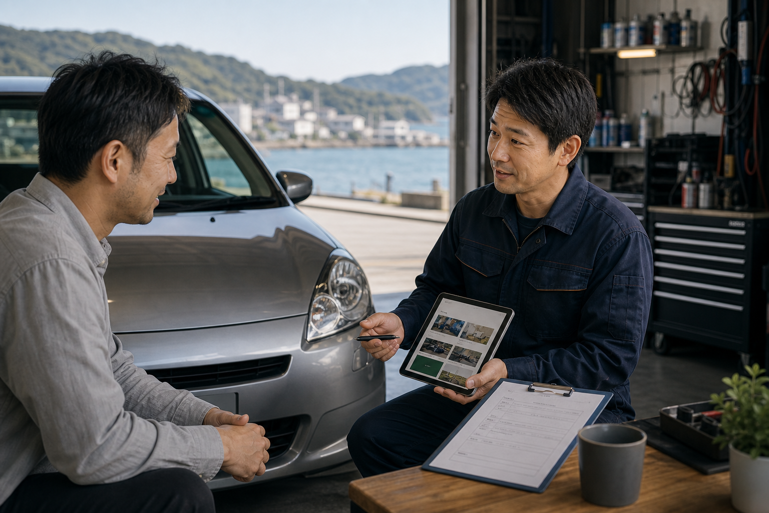 車の修理相談のイメージ