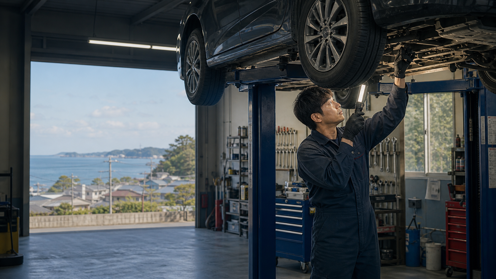 自動車整備・点検のイメージ